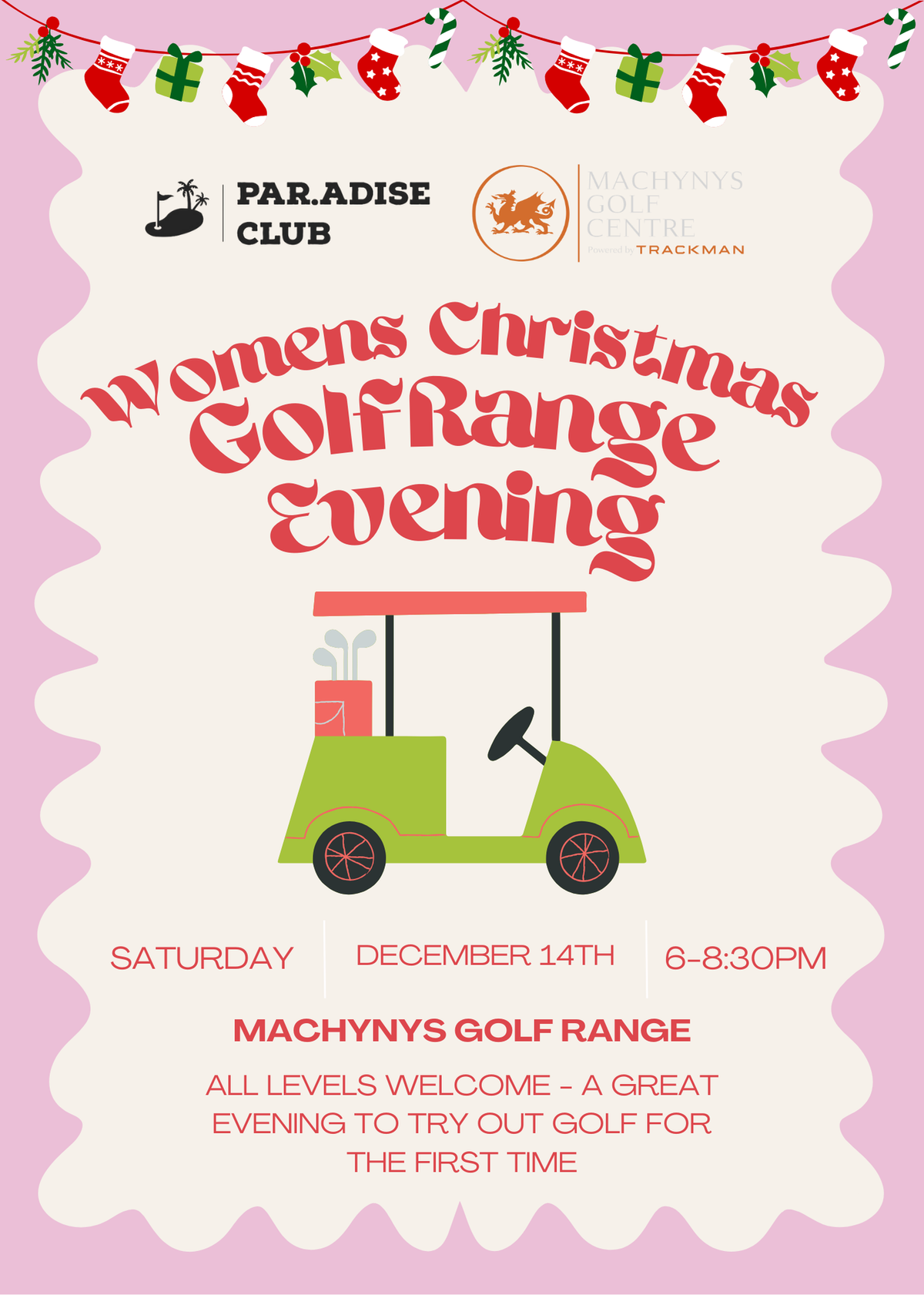 WOMENS CHRISTMAS GOLF RANGE EVENING